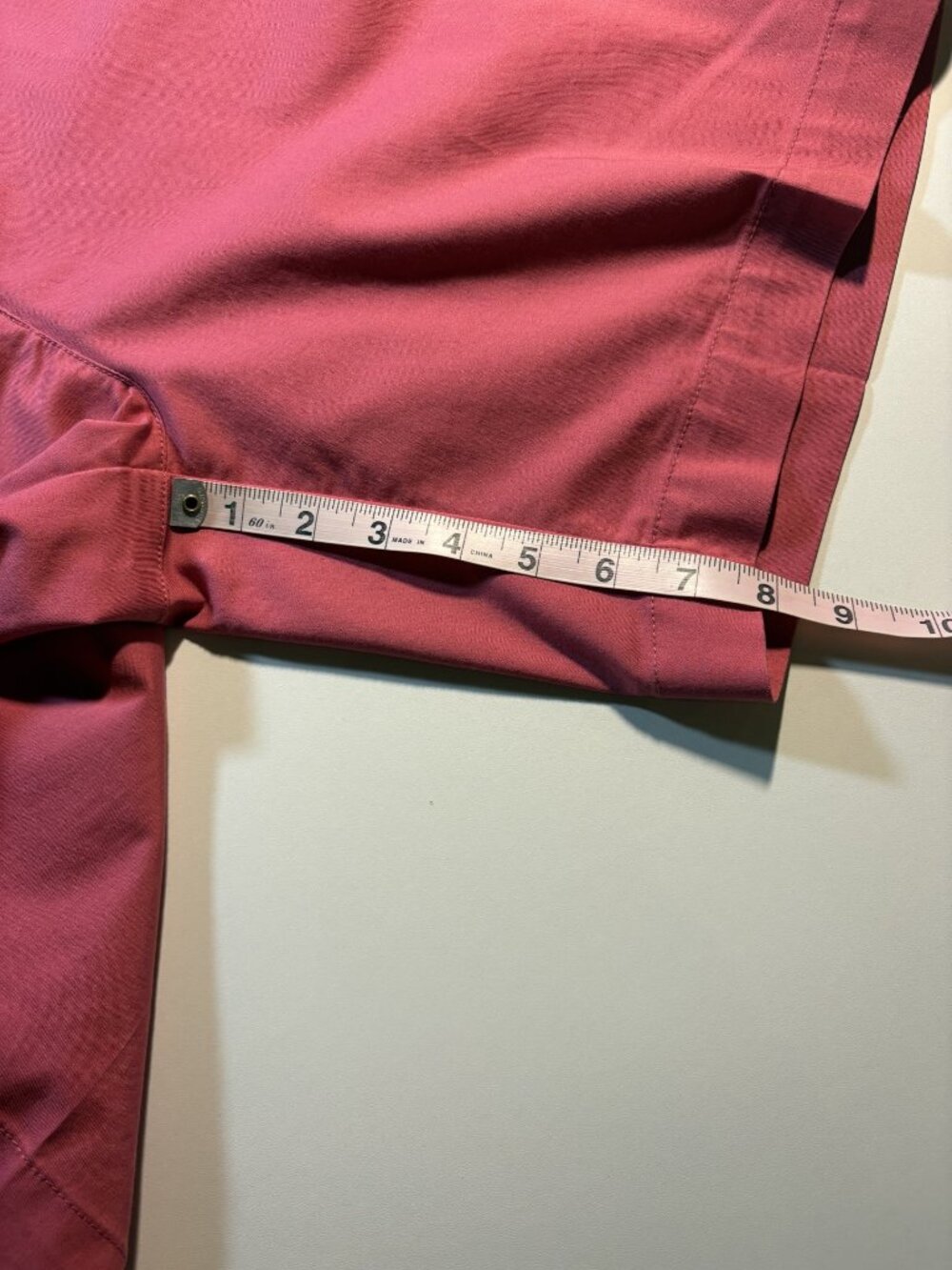 Adidas Women’s Stretch Golf Shorts Size 12 Salmon Pink Casual Bermuda Shorts - Picture 8 of 10